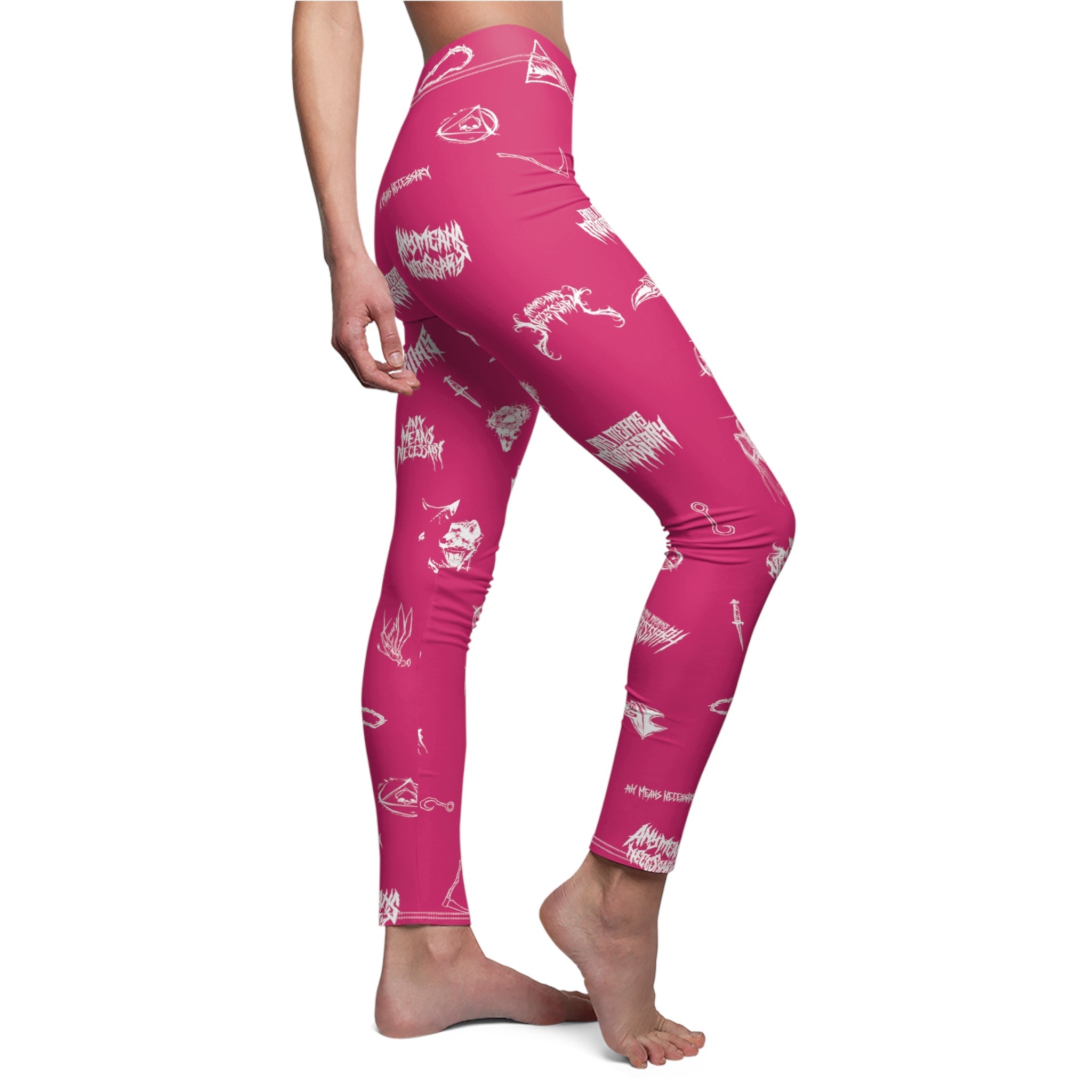 Wingbats Leggings Fuchsia