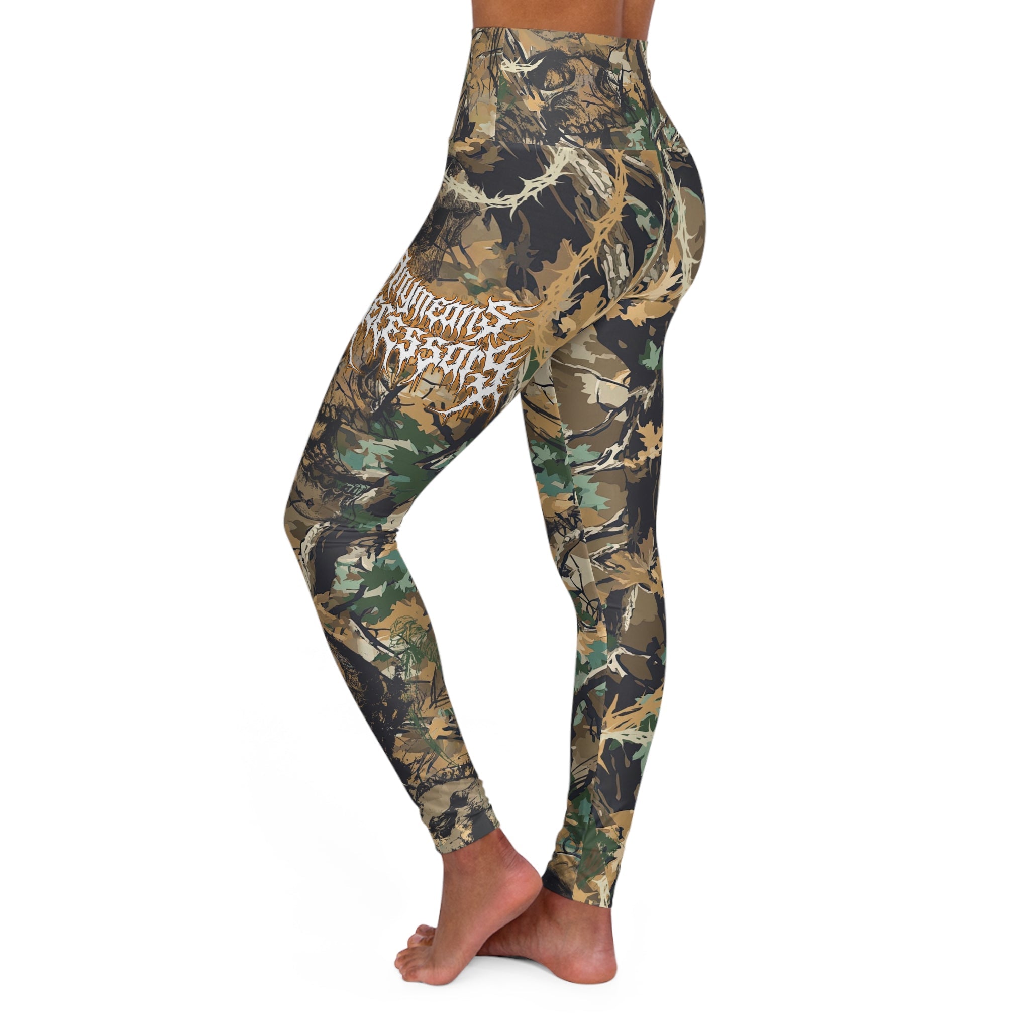 Mayhem Camo High Waisted Yoga Leggings