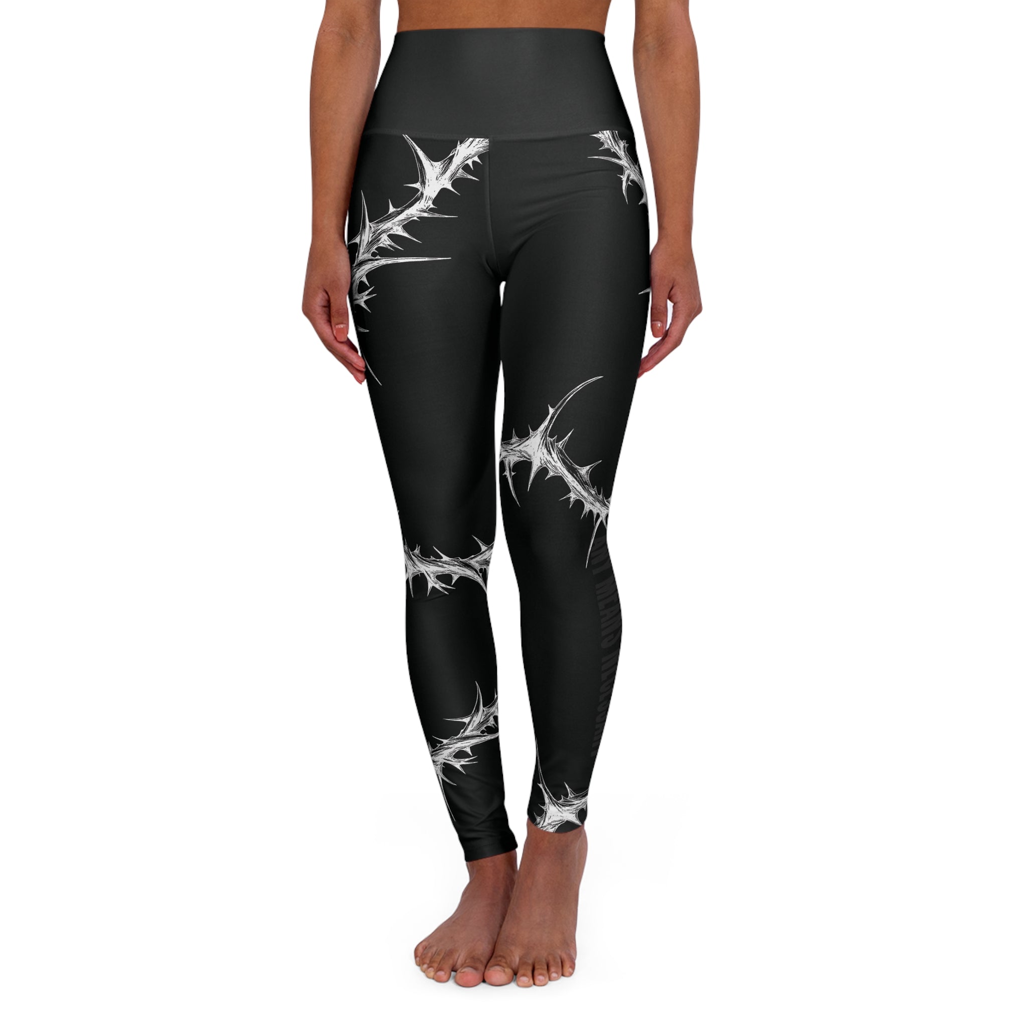 Spina Noctis High Waisted Yoga Leggings