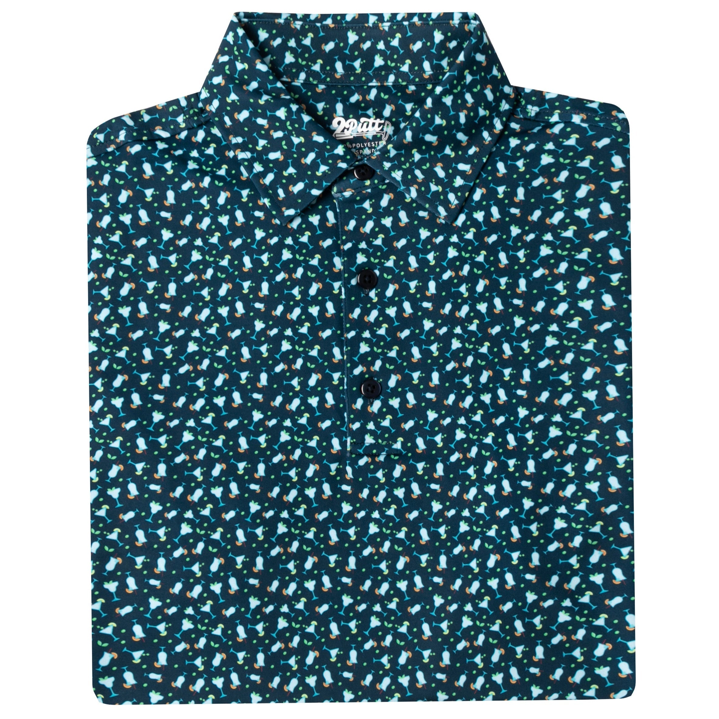 Cocktail Hour Men's Polo