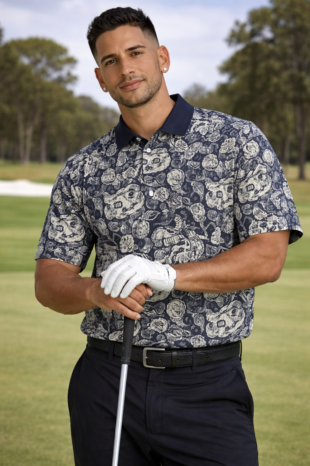Living Dangerous Performance Golf Polo Shirt