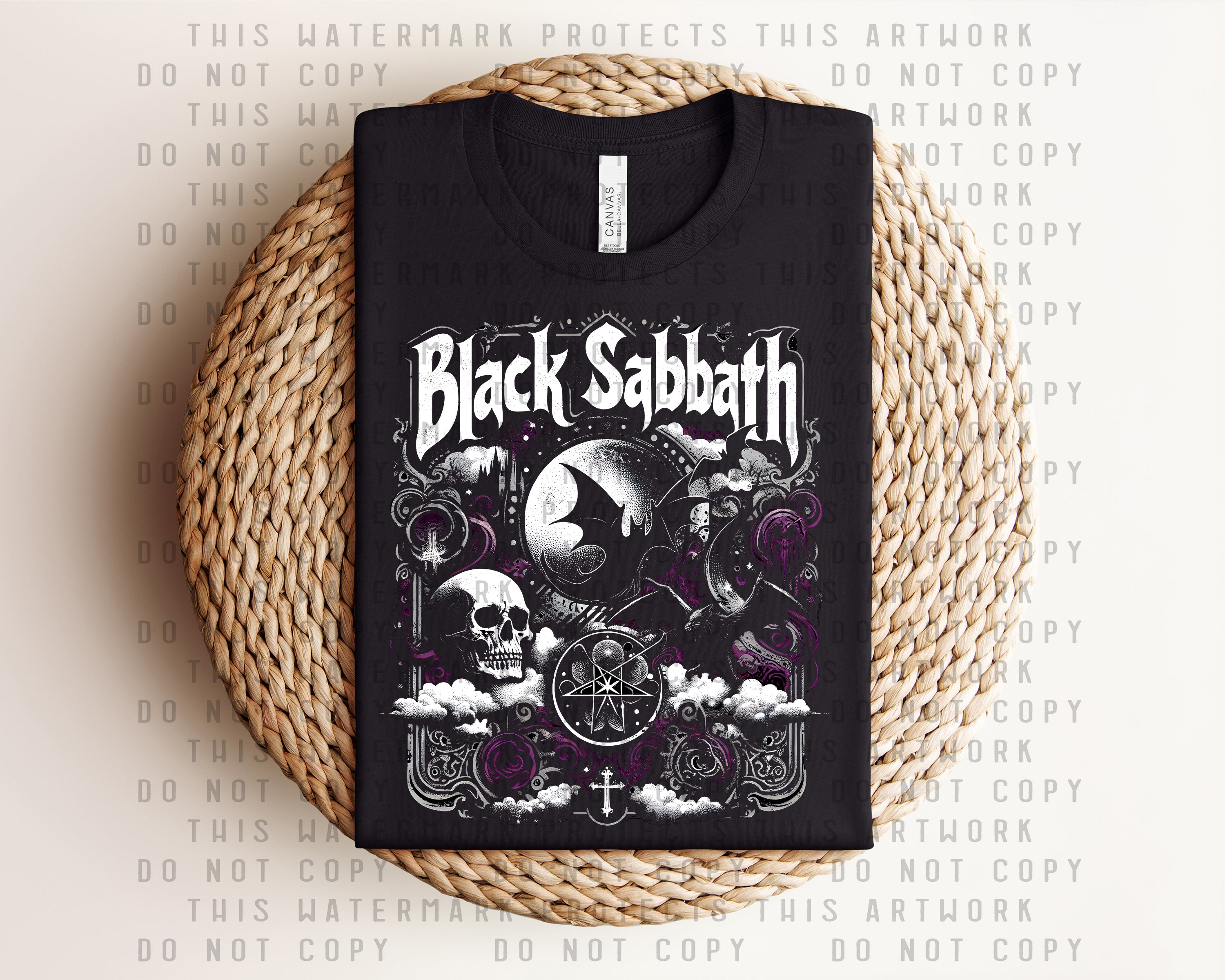 Black Sabbath Concert Graphic Tee