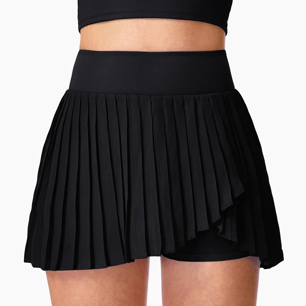 Women's Pleated Tennis Skirts with Pockets for Workout  Gym  Golf  and Running