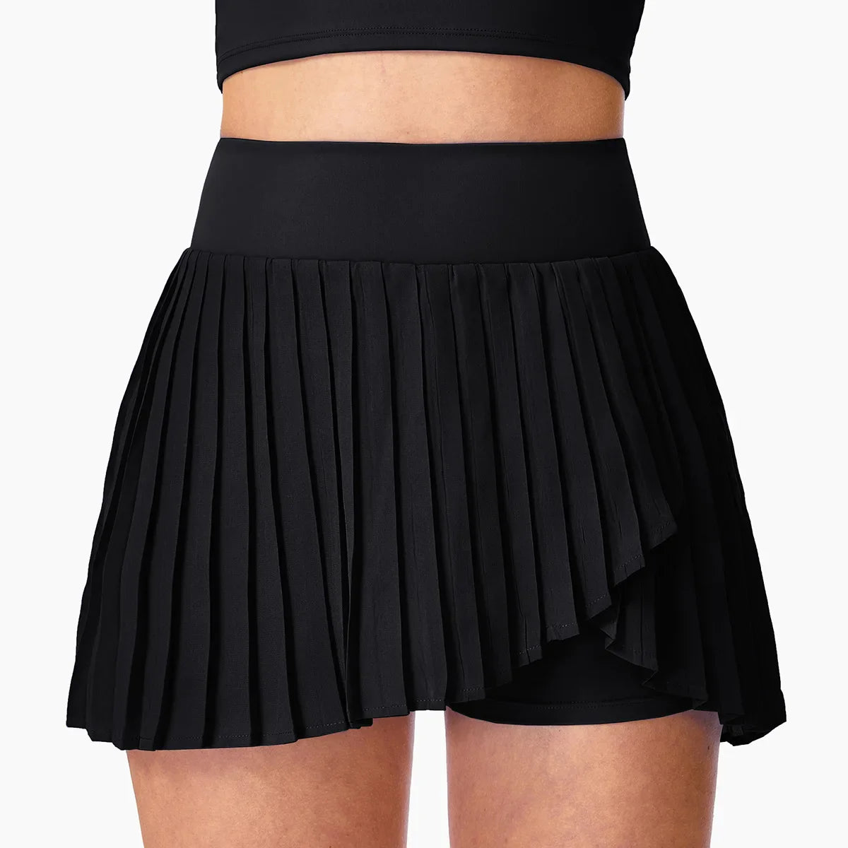 Women's Pleated Tennis Skirts with Pockets for Workout  Gym  Golf  and Running