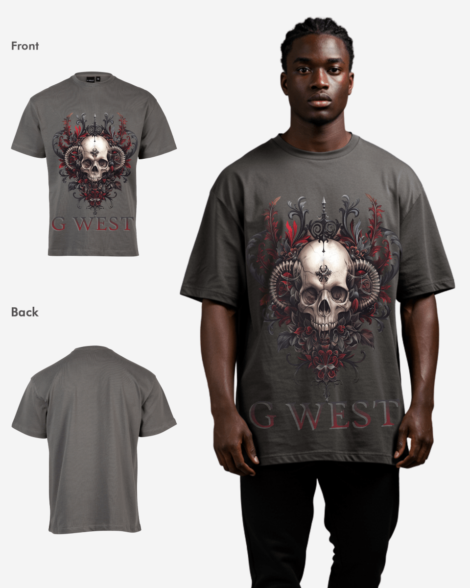 G West Mens Dead Devil Oversized Tee