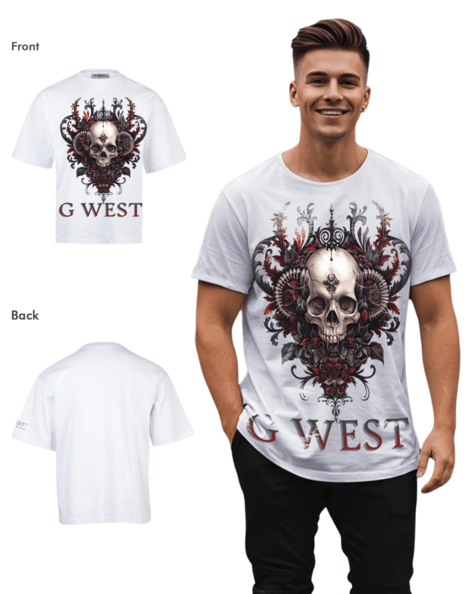 G West Mens Dead Devil Oversized Tee