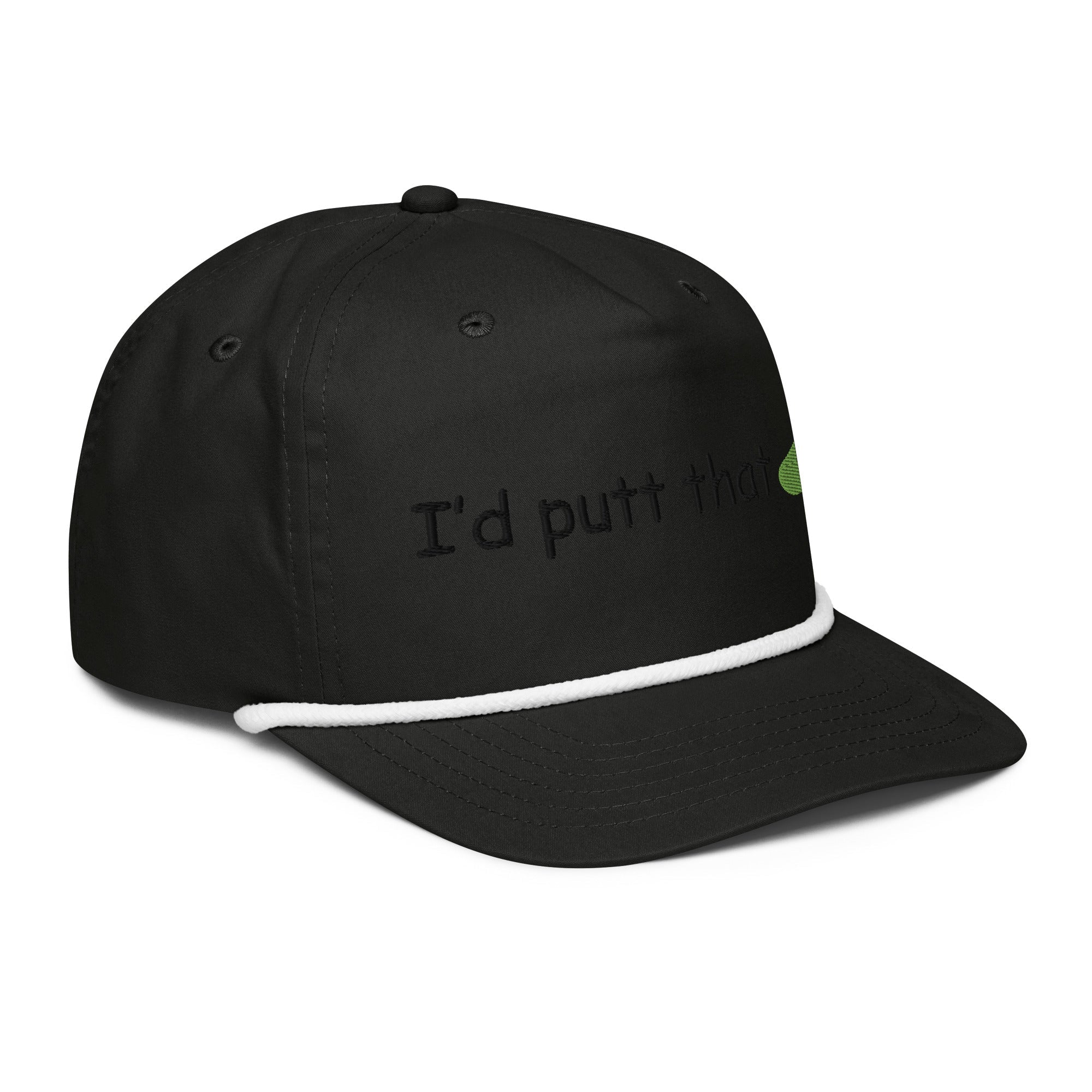 Tee-bone I’d putt that - Golf rope cap