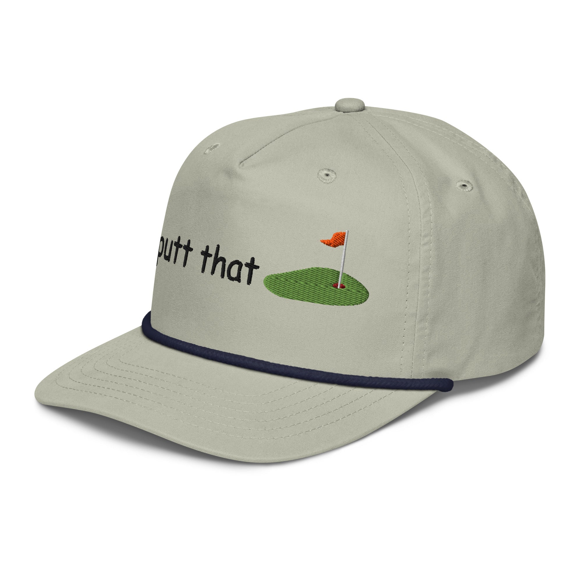 Tee-bone I’d putt that - Golf rope cap