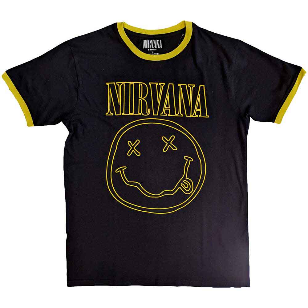 Nirvana Outline Happy Face []